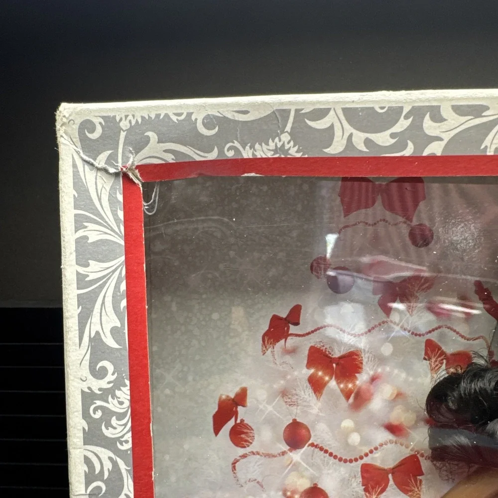 2012 Holiday Barbie Doll African‎ American Mattel No. W3466 NIP